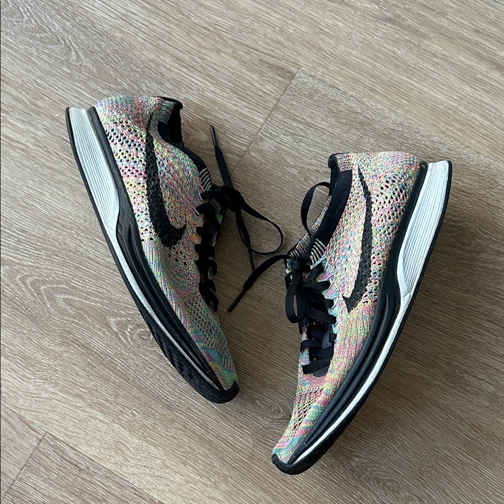 Nike Flyknit Racer Multicolor 2016 526628-004 Men’s 6 Wmns 7.5